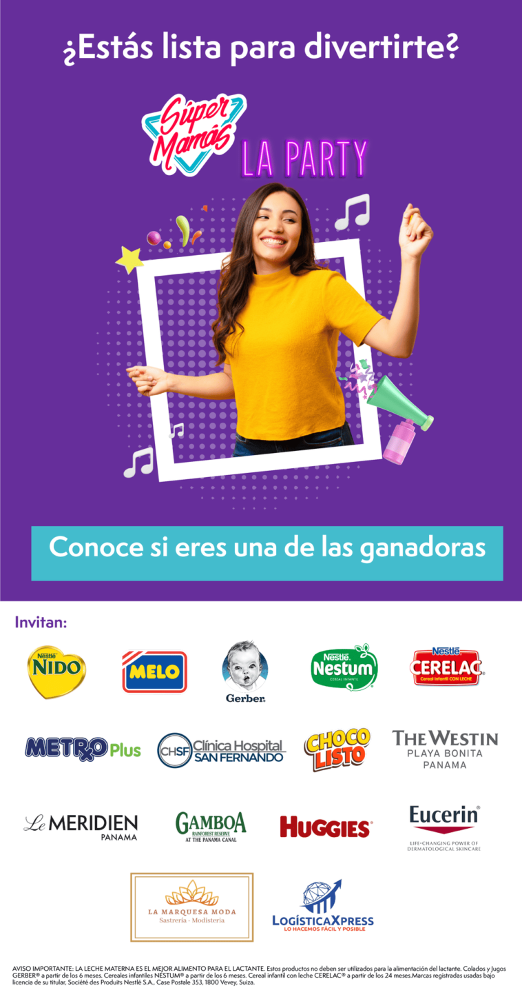 la party supermamás lista de ganadoras