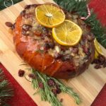 cena con el Jamón de Pollo Navideño.