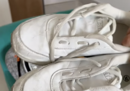 zapatillas sucias limpiar con pañitos
