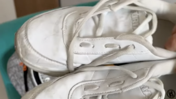 zapatillas sucias limpiar con pañitos