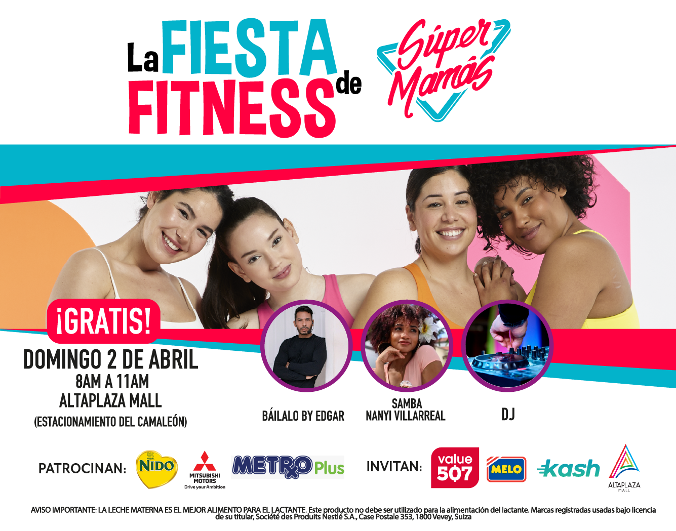 Entrena con Super Mamas - Rutina de ejercicios - Super Mamás