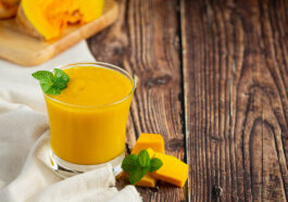 Pudding de Mango con Cereal infantil NESTUM