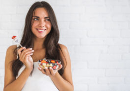 prevencion-del-cancer-mujer-alimentación