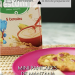 pancakes de manzana receta supermamás