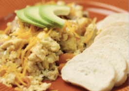 huevos cargados receta